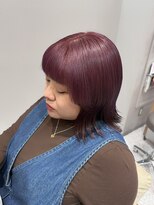 オーセンヘア(AUTHEN.HAIR) アンブレラカラー×バイオレット