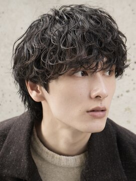 レタッチバイフィフス(RETOUCH by fifth) 原宿メンズパーマツイストスパイラルパーマッシュウルフカット