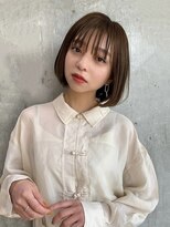 トイロ 渋谷(Toiro) 内巻きボブ韓国ボブシースルーバング