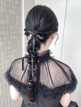 シャルムバイケンジ(Charm.by KENJE) 【編み下ろし】結婚式/お呼ばれヘア/銀座/有楽町/ヘアアレンジ