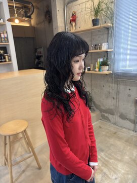 ほきもと美容室 ゆるめスパイラルパーマ