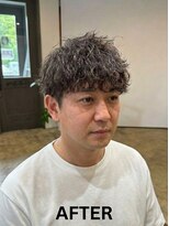 ジェットブラックキューサンロク(JET BLACK 936)&nbsp;波巻きパーマカスタム