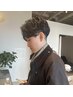 【清潔感を自然に整える】メンズカット＋眉毛スタイリング