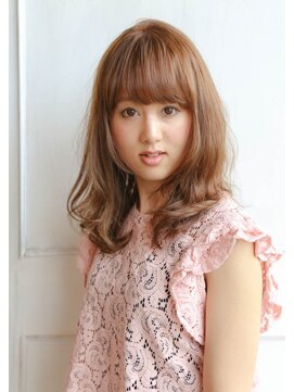 モカ ヘアーデザイン(moca HAIR DESIGN) ナチラル大人セミロング