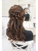 リサ 恵比寿(risa.)&nbsp;大人女子のハーフアップ