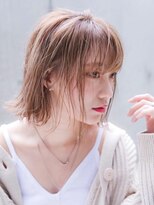 エイミー(Aimee)&nbsp;Aimee 透けちゃうシアーベージュ×濡れ感ボブ