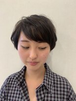 ハナ ビューティーヘアー(hana.) スッキリマッシュショートボブ