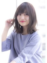 ラフ フロム ガーデン(Laf from GARDEN)&nbsp;【寺尾拓巳】大人かわいいエギョモリグレーベージュくびれロブ