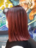 ユーアールキャッスル(UR CASTLE) ピラミンゴピンク 切りっぱなり ミディアム