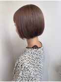 Lien☆ピンクベージュ×フォギーベージュ×ミニボブ