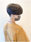 スッキリ横顔美人！刈り上げショート