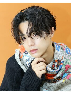 リップス 表参道店(LIPPS) ジェルパーマ【センターパート】