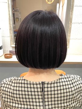 アンビエンテ(ambiente) ミニボブ　ダークバイオレットブラウン【坂根】