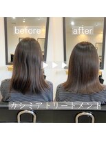 グロウ 君津店(GLROW)&nbsp;切りっぱなしロブ☆カシミアトリートメント♪