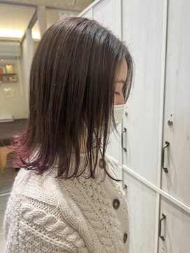 アンソル 戸田店(N'SOL) ピンク裾カラー