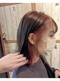 外ハネボブ×ピンクアッシュ