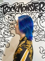 トリックストア(TRICK STORE) 【派手髪】メッシュ」ウルフカット【心斎橋】