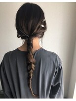 ガッコ(GACCO)&nbsp;ロング　セミロング　ヘアアレンジ　ヘアセット