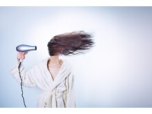 【髪質改善でドライヤーの時間が30％早くなる！】