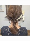 結婚式ヘアセット