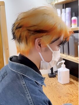 キラ 原宿(KILLA) アップバング/ツーブロックマッシュ/束感波巻き/ハイライト/原宿