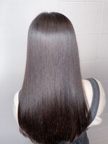 チェリッシュ(Cherish)&nbsp;黒髪暗髪ナチュラルストレートツヤ髪グレージュアッシュ髪質改善