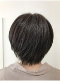 ショートマッシュレイヤーウルフ
