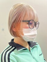 デート 下北沢(DATE)&nbsp;インナーカラーイヤリングカラーダブルカラーベージュカラー韓国