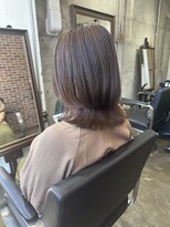 ヴィップルーム(viproom) マッシュショート/アッシュカラー/ツヤ髪スタイル/黒髪スタイル