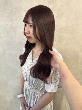 ミューバイケンジ(miu by KENJE) miu　ピンクブラウンカラー