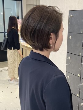 ザザ シンジュク(ZA/ZA shinjuku) シンプルな丸みボブ