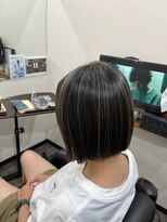 ベルポ(Bellpo)&nbsp;ぱつっとボブ×コントラストハイライト/髪質改善/縮毛矯正