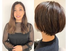 ショートヘアや白髪ぼかしスタイルなら★竹内 由貴★に任せて◎