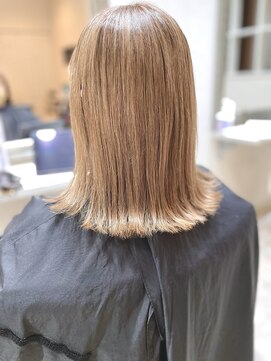 ヴィフ ヘアアンドデザイン(Vif hair&design) ダスティブロンド×バイカルテトリートメント
