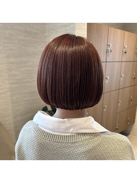 コンティバイミラートーク(CONTY by MIRROR TALK) オレンジカラー/ボブ