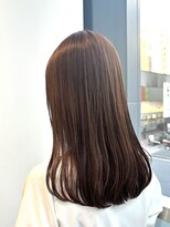 【シナモンピンクのつやカラー】air銀座タワー　藤本麻衣