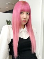 ウィコ 新宿(WICO)&nbsp;ピンクエクステ[新宿駅/切りっぱなしボブ/エアリーロング］