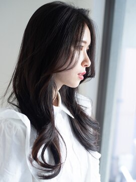 サードバイローラン(THiRD by ROULAND) ミストバングロングウルフレイヤーくびれロング20代30代40代