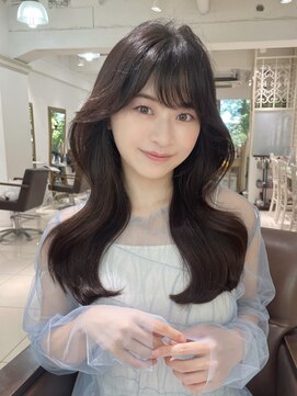 フォルテ 表参道店(FORTE) 【フォルテ千鶴】こなれミディ/前髪/ウェーブパーマ/イメチェン