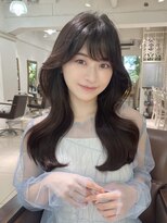 フォルテ 表参道店(FORTE) 【フォルテ千鶴】こなれミディ/前髪/ウェーブパーマ/イメチェン