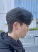 刈り上げセンターパート/カルマセンターパート/ダウンパーマ