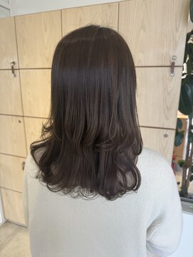 アドラーブル 万代店 (adorable) 大人可愛いくすみカラーアッシュグレーベージュ20代30代40代