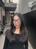 アオ ミナミアオヤマ(Ao. minami aoyama)&nbsp;似合わせレイヤー／顔周りレイヤー/レイヤー/ロングレイヤー