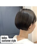 ≪chan.≫ customer style ボブ