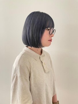 ロマリア 渋谷 渋谷宮益坂(Lomalia) 【Lomalia渋谷】美髪イメチェンケアブリーチブルーアッシュ