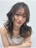 レイヤーカット 韓国ヘア