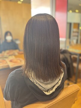 テラス アヴェダ ららぽーとエキスポシティー店(Terrace AVEDA) 切りっぱなしセミロング