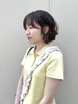 ラロ(raro) くるくる可愛いボブパーマ