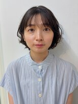 ガーデン 銀座(GARDEN)&nbsp;ボブ パーマ 黒髪 前髪 ボブパーマ ニュアンスパーマ 似合わせ