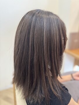 ハイレート 坂戸店(Hairate) ハイライト×グレージュ×アディクシーカラー